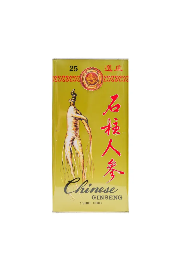 25支鐵盒石柱參(龍標精選)(600克)